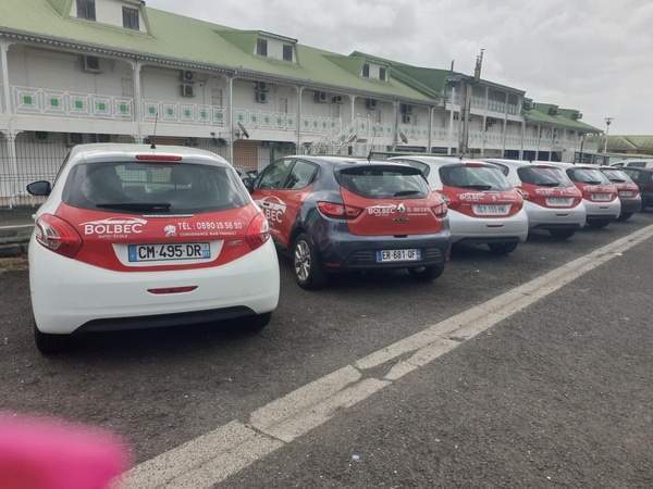Flotte véhicule auto-école Bolbec Guadeloupe