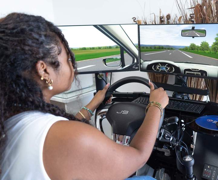 Simulateur de conduite auto-école Bolbec Guadeloupe