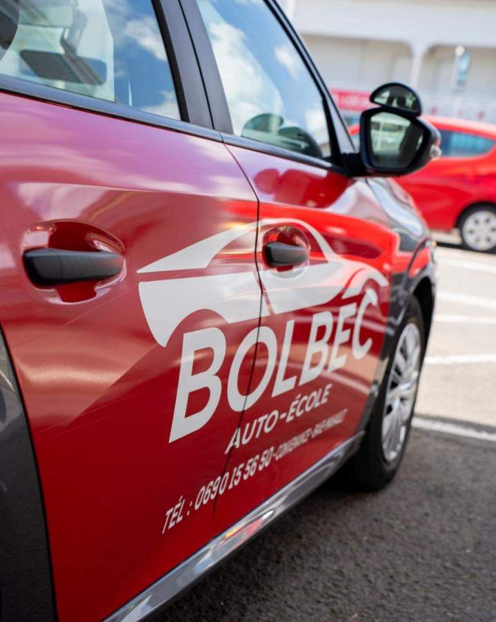 Véhicule auto-école Bolbec Guadeloupe